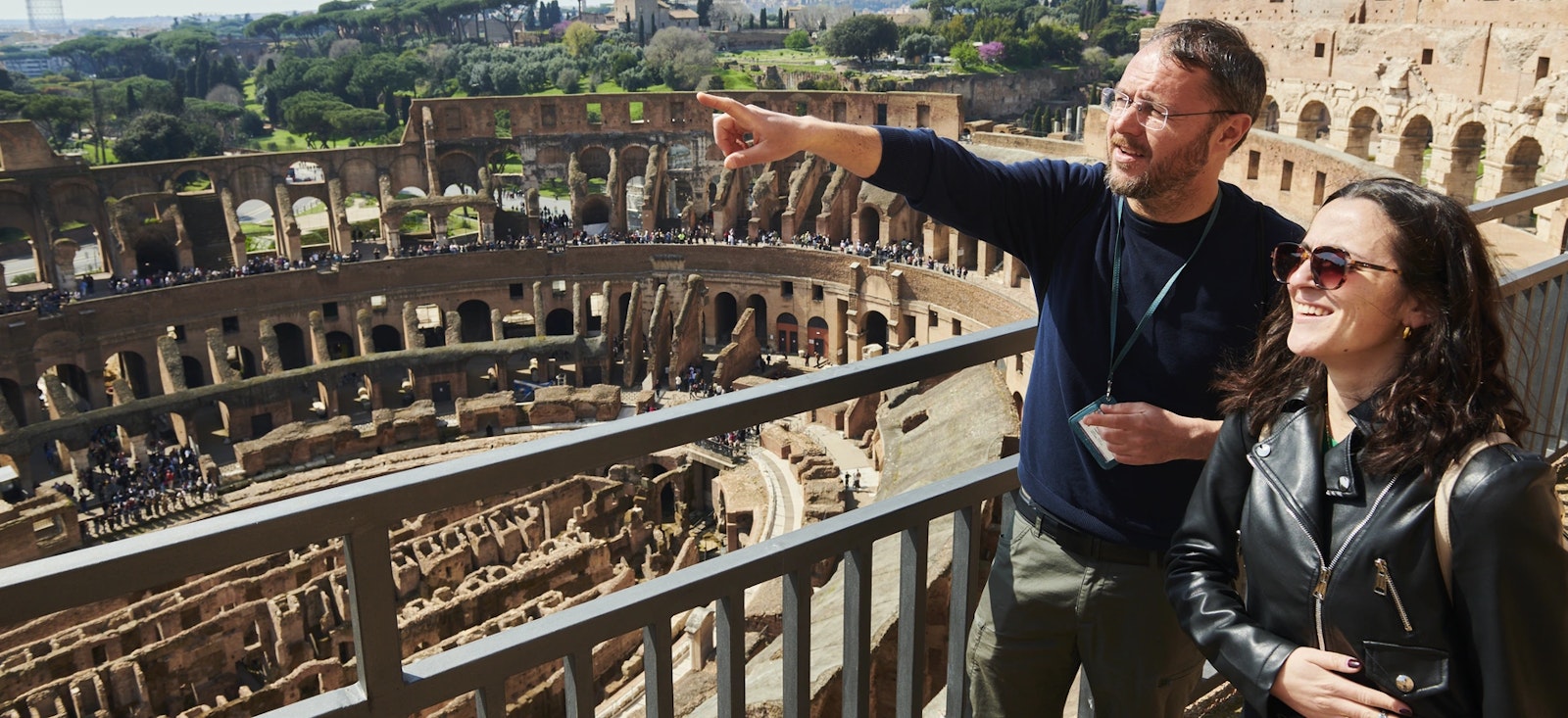 Colosseum Attic view Colosseum Attic view