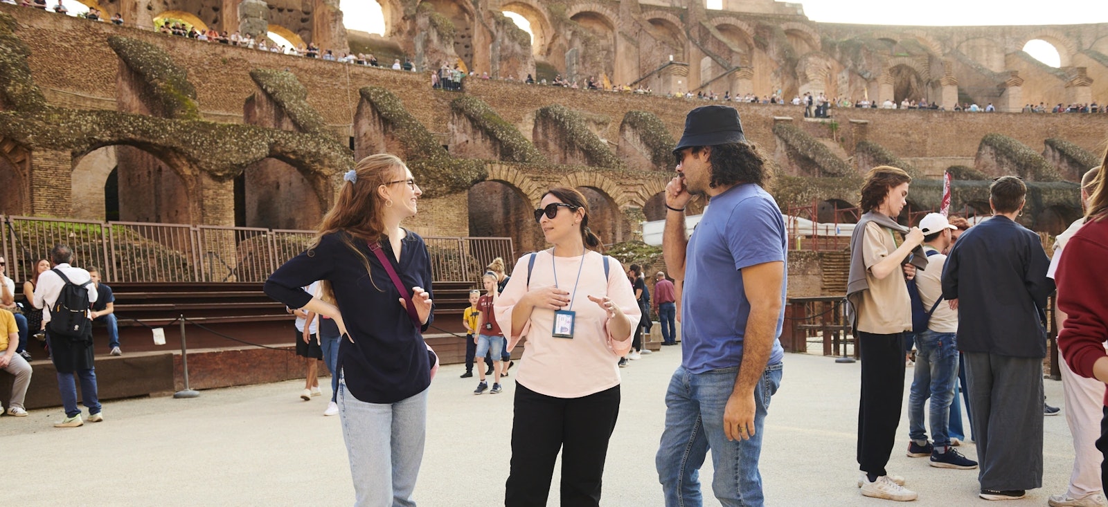 A private guided tour of the Colosseum Arena A private guided tour of the Colosseum Arena